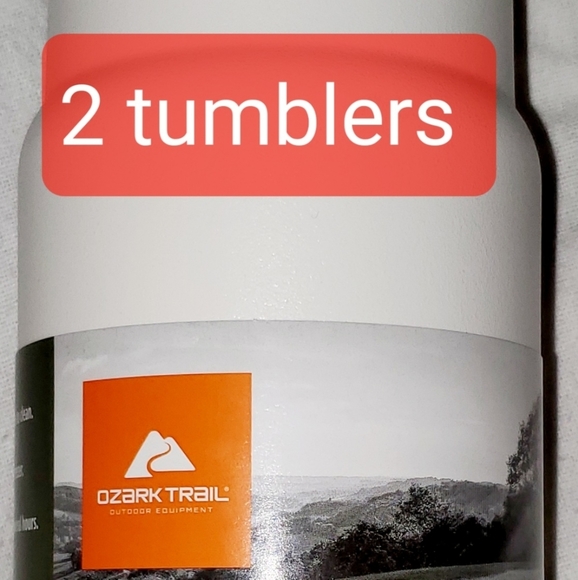 NEW Ozark Trail Vacuum-Insulated Stainless Steel W - Picture 1 of 4